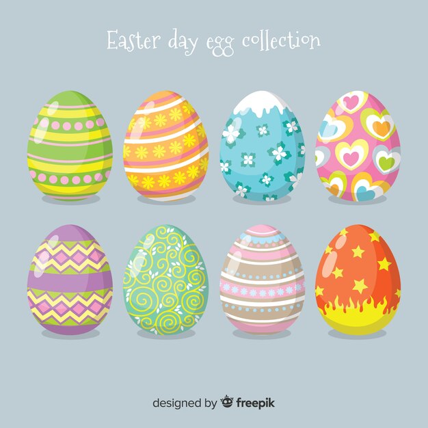 Set de huevos de pascua