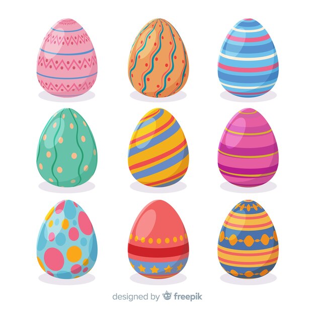 Set de huevos de pascua