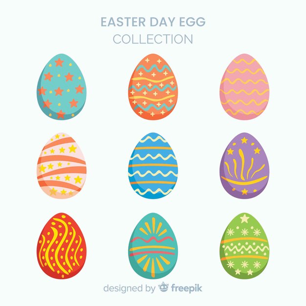 Set de huevos de pascua