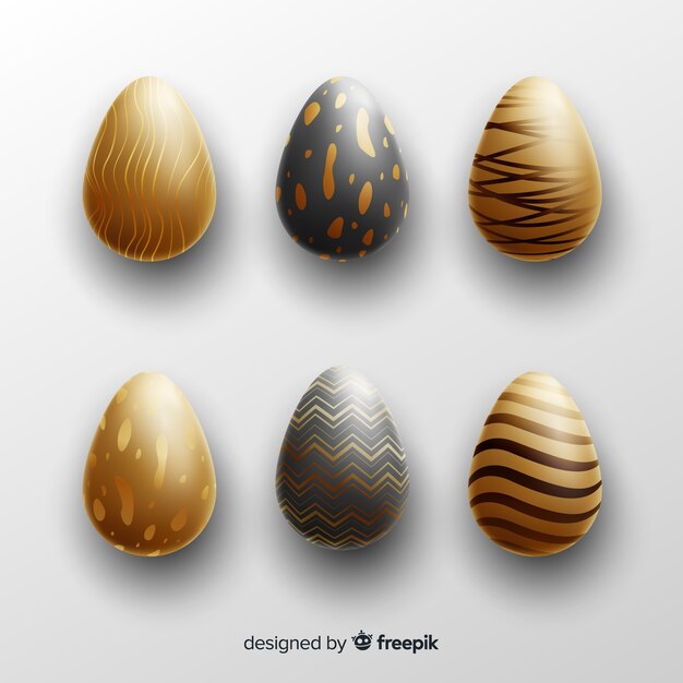 Set de huevos de pascua