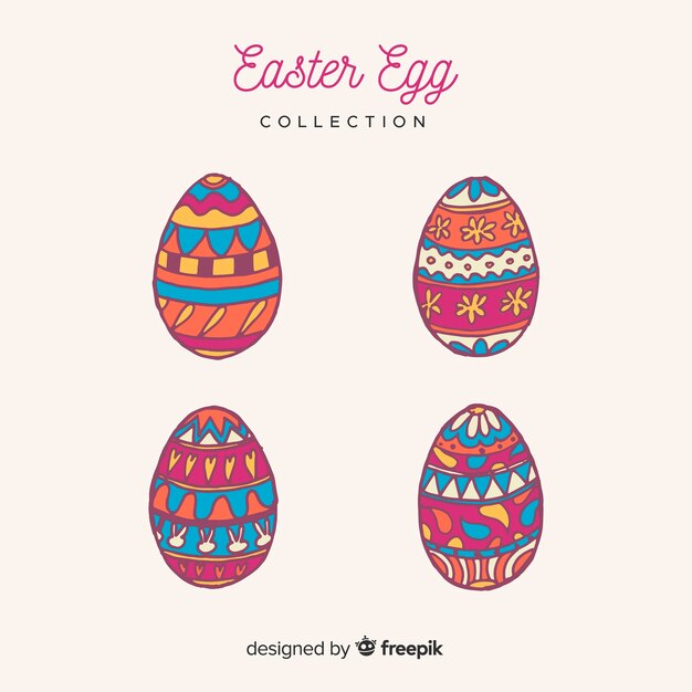 Set de huevos de pascua