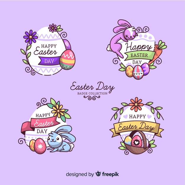 Set de insignias de pascua