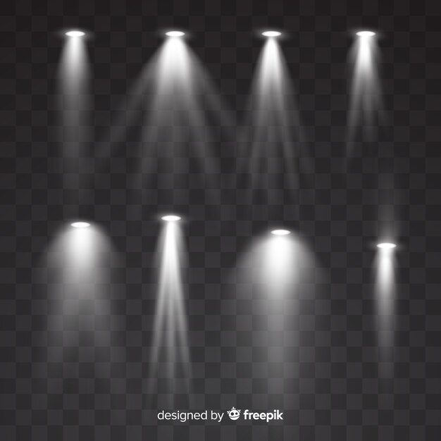 Set de luces de escena