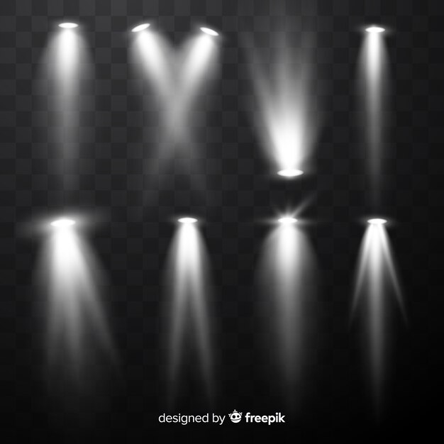 Set de luces de escena
