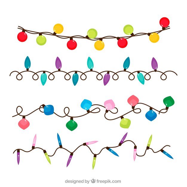 Set de luces de navidad 