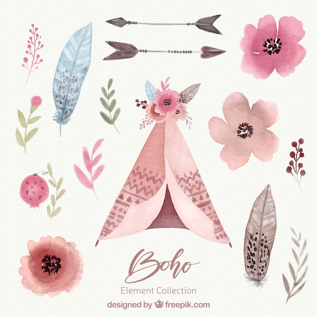 Set de ornamentos boho