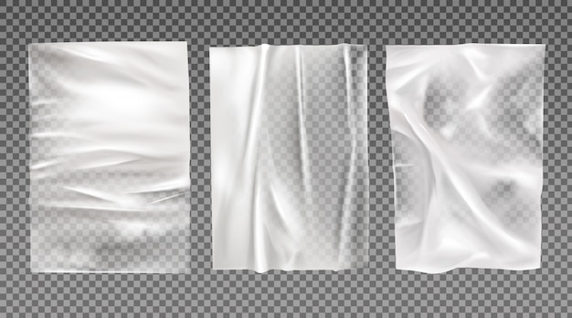 Set de papeles mojados blancos