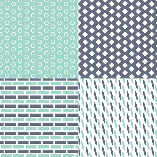 Set de patrones geométricos