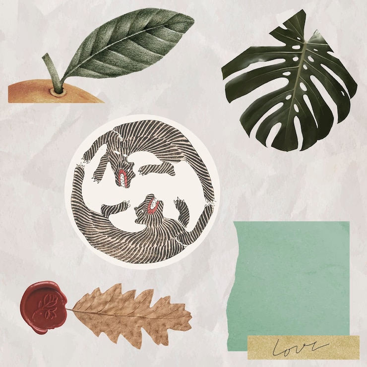 Vector gratuito set de pegatinas vintage y cool