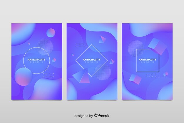Set de portadas de antigravedad