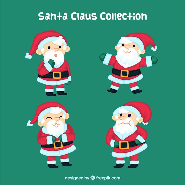 Set de santa claus divertido 