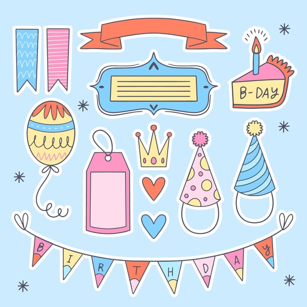 Set de scrapbooking para fiesta de cumpleaños
