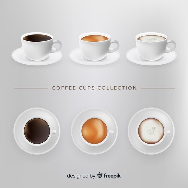 Set de tazas de café