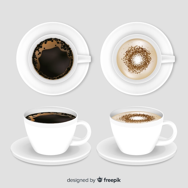 Set de tazas de café