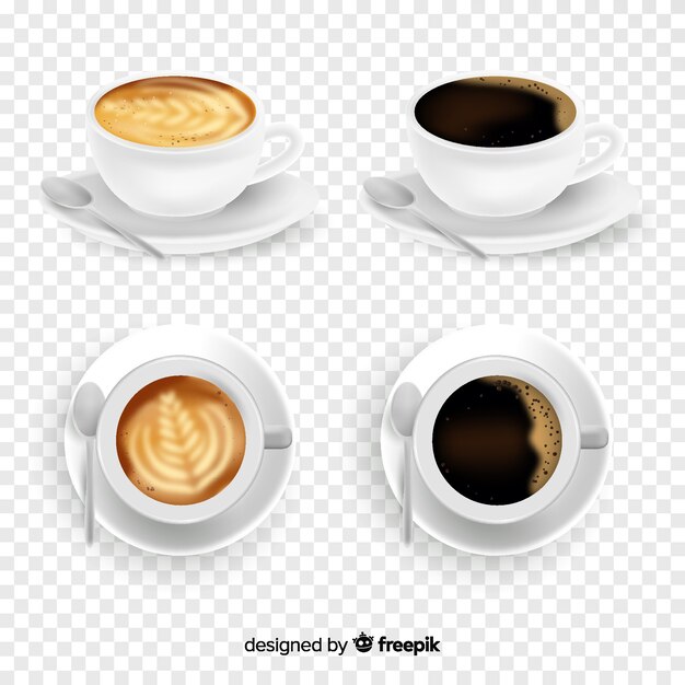Set de tazas de café