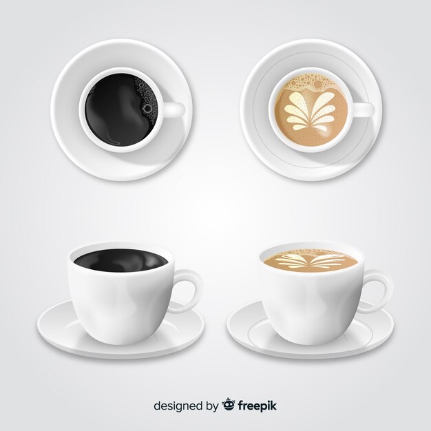 Set de tazas de café