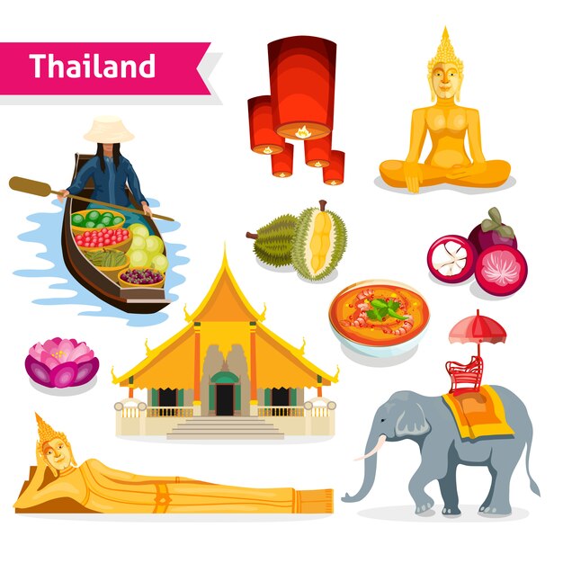 Set de viaje de Tailandia