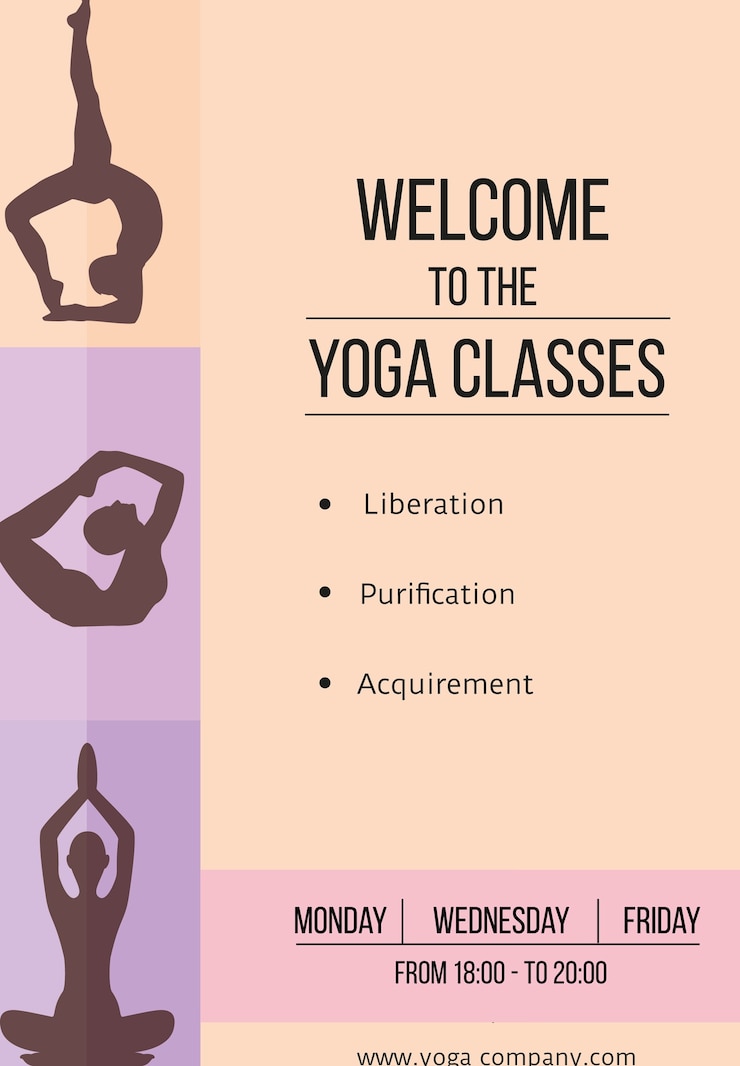 Vector gratuito silhouetes volante clases de yoga