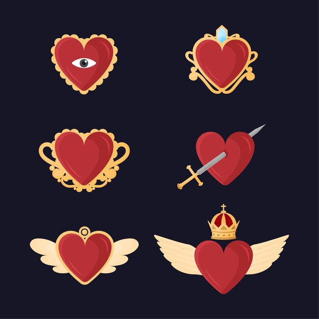 Símbolo espiritual del sagrado corazón