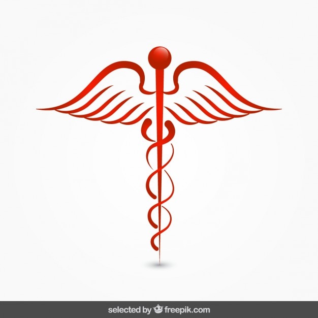 Símbolo de medicina aislado