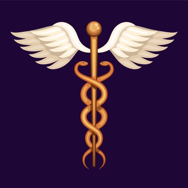 Símbolo médico plano