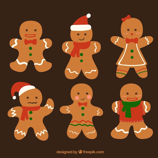 Simpáticas y deliciosas galletas de jengibre