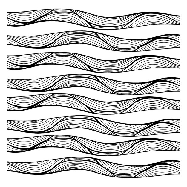 simples patrones de patrones en blanco y negro