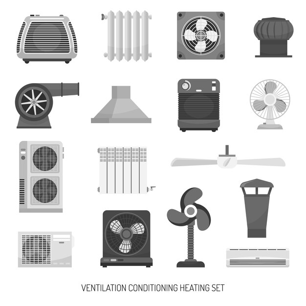 Sistema de calefacción del acondicionamiento de ventilación