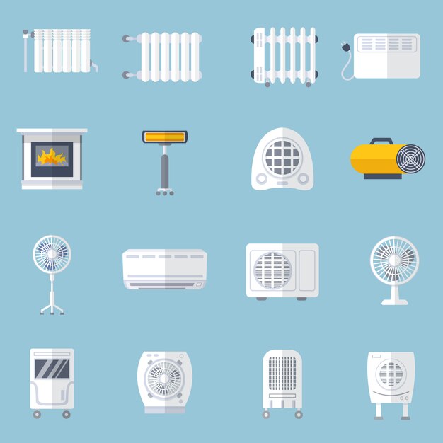 Sistema de calefacción y refrigeración plana
