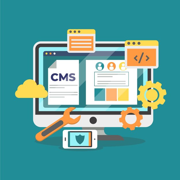 Sistema de gestión de contenido plano