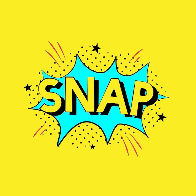 Snap vector de explosión