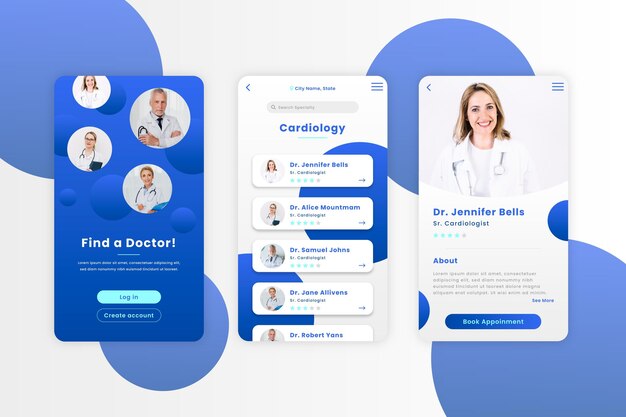 Solicitud de reserva médica con foto