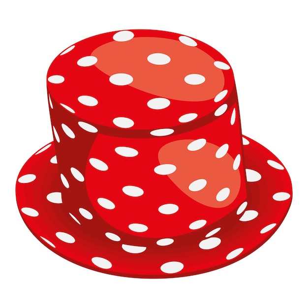 Sombrero de puntos rojos