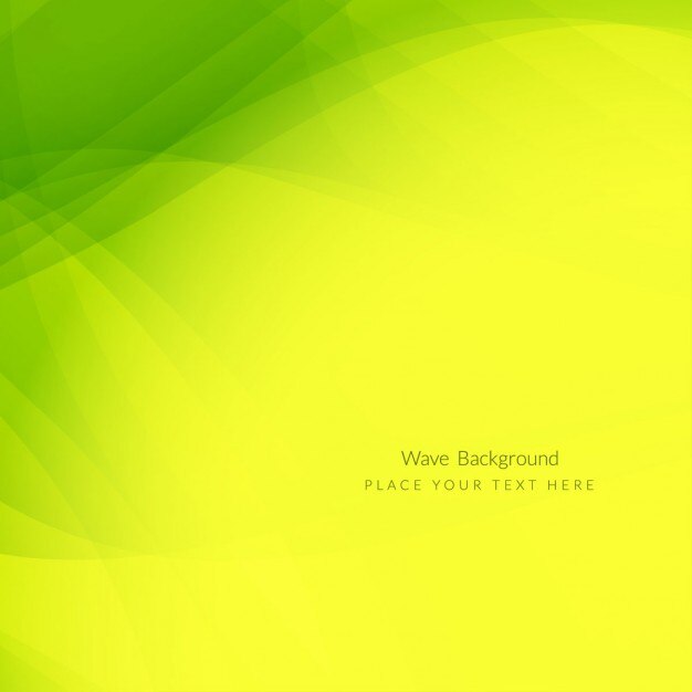 Suave fondo ondulado amarillo