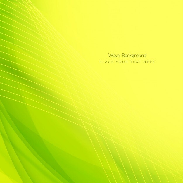 Suave fondo ondulado amarillo