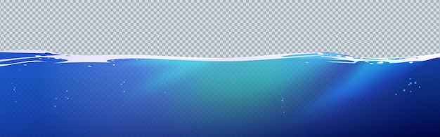 Vector gratuito superficie de agua vectorial aislada textura submarina