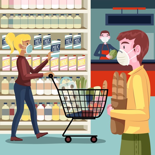 Supermercado Coronavirus