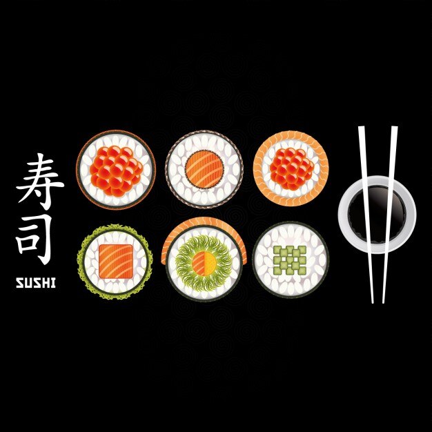 sushi conjunto