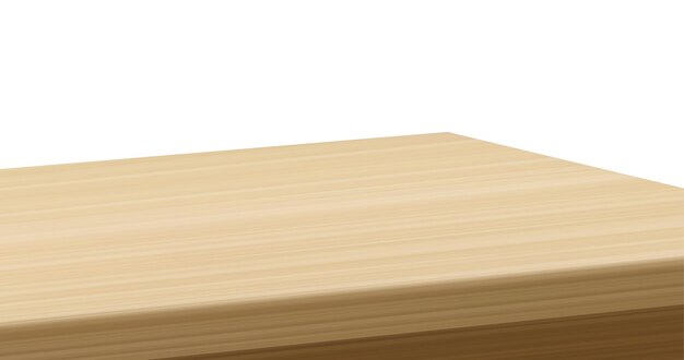 Tabla de mesa 3D de color marrón claro con superficie de madera