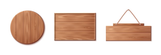 Tablero de señales de textura de madera 3D Marco de tabla de madera