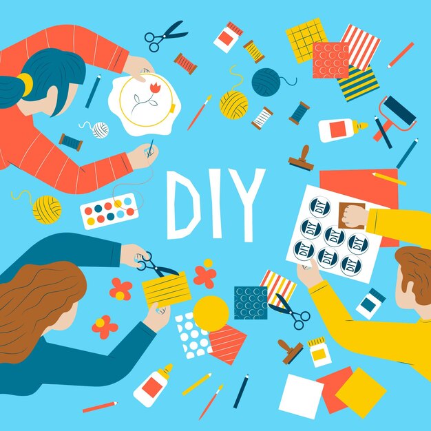 Taller creativo de bricolaje