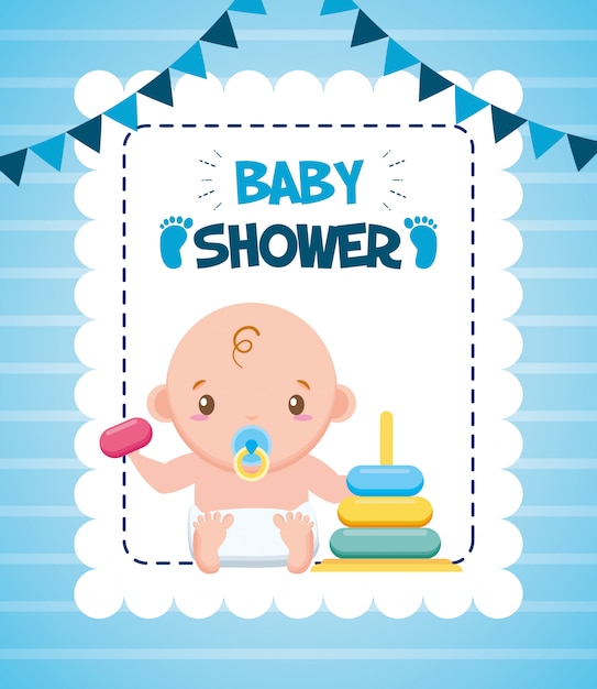 Tarjeta de baby shower