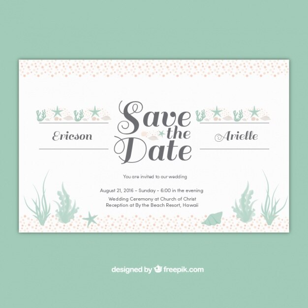 Tarjeta de boda elegante en estilo vintage 