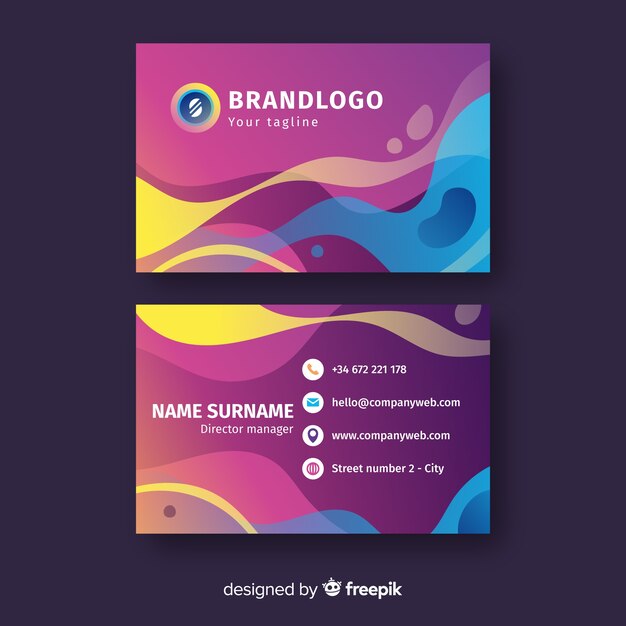 Tarjeta comercial