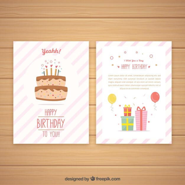 Tarjeta de cumpleaños
