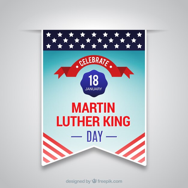 Tarjeta del día de martin luther king