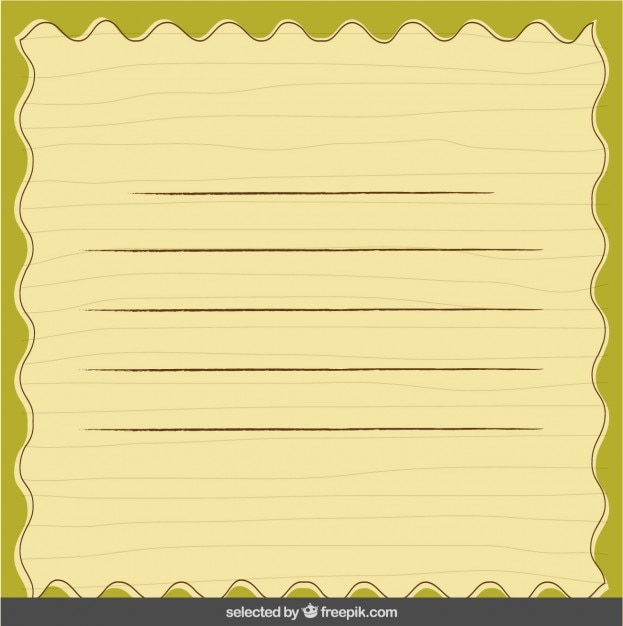 Vector gratuito tarjeta en estilo scrapbook