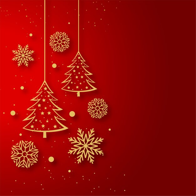 Tarjeta de felicitación de feliz navidad con elementos decorativos