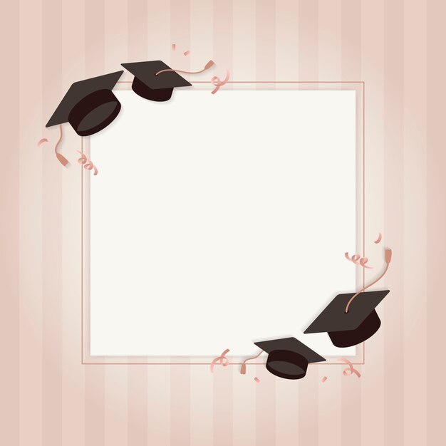 Tarjeta de felicitación de graduación