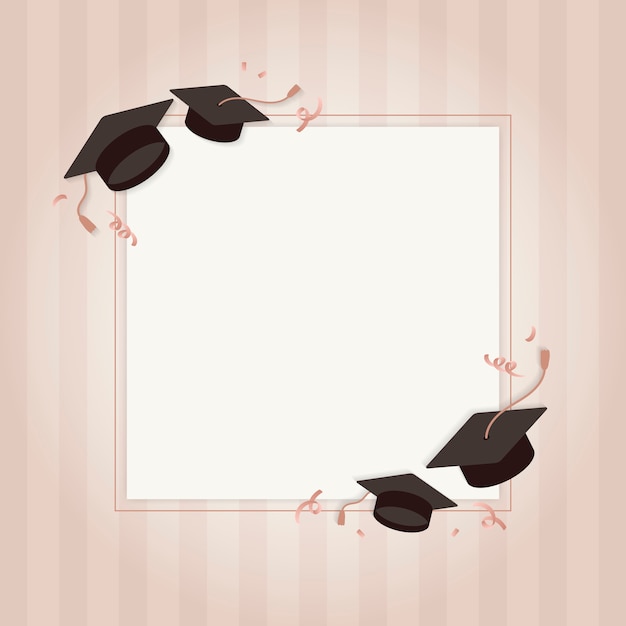 Tarjeta de felicitación de graduación